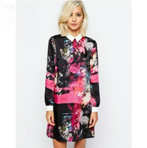 ASOS Dresses & Skirts - 🆕NWOT Asos Graphic Floral Mini Dress🆕